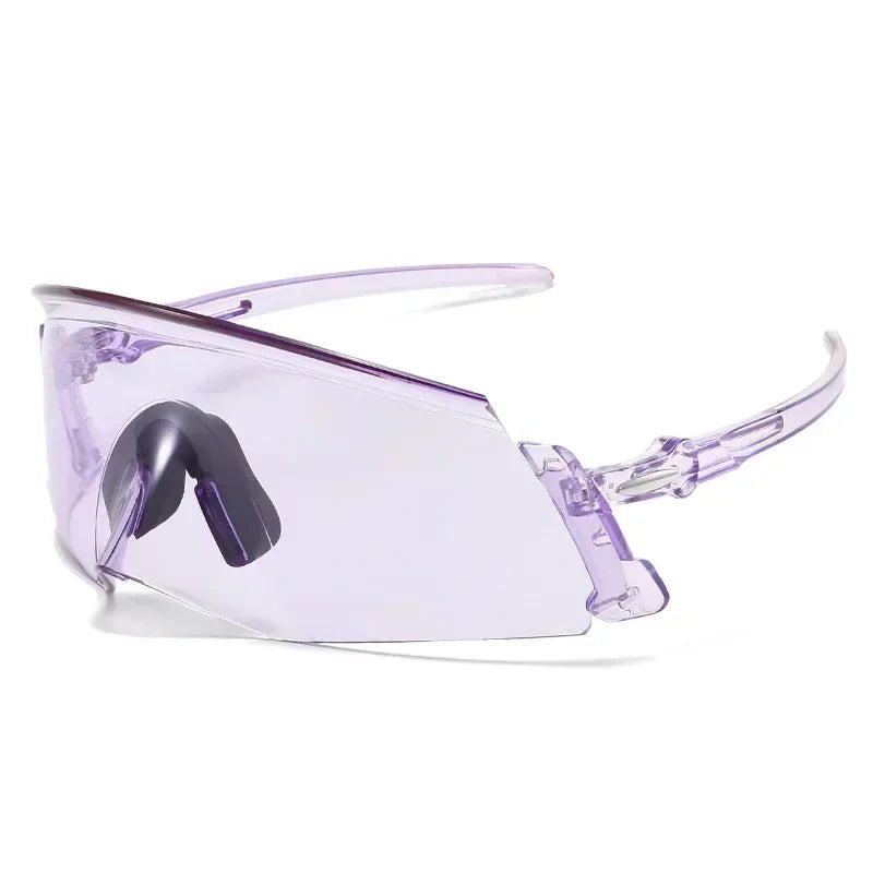 Frameless ciclismo óculos, esportes ao ar livre óculos, mountain bike lentes, novo, 1 pc